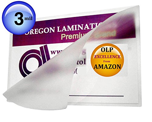 Product Cover Qty 200 Double Letter Laminating Pouches 3 Mil 11-1/2 x 17-1/2 Hot Laminator Sleeves