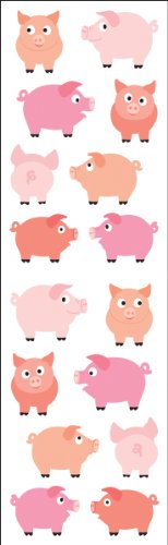 Product Cover Mrs. Grossman's Stickers-Chubby Pigs