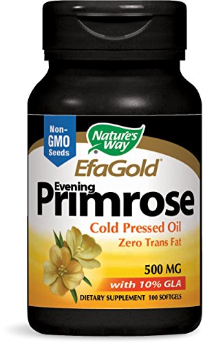 Product Cover Nature's Way EfaGold Evening Primrose Cold Pressed Oil 500 mg with 10% GLA, 100 Count