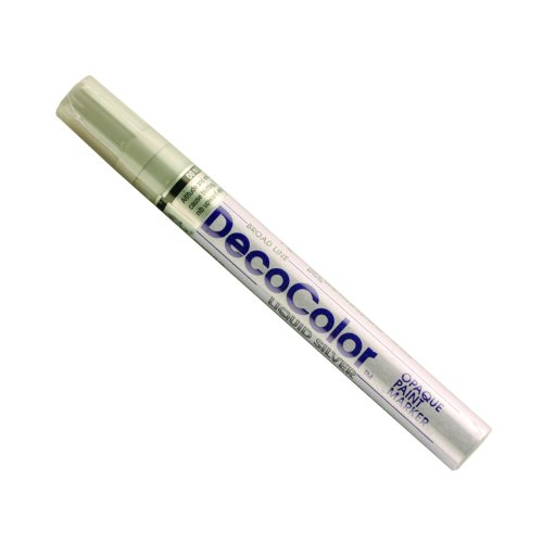 Product Cover Uchida 300-C-SLV Marvy Deco Color Broad Point Paint Marker, Silver