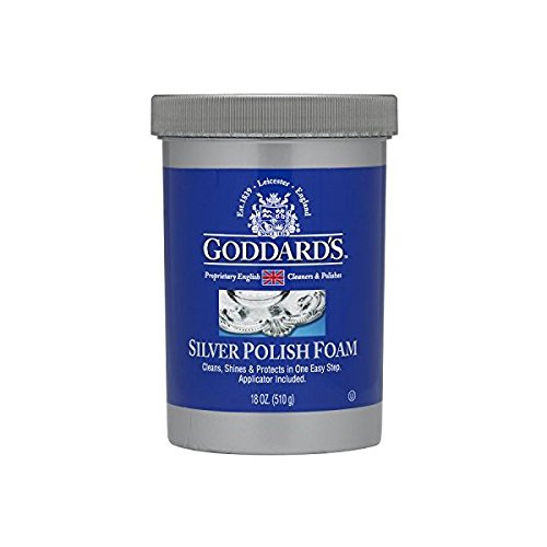 Product Cover Goddard's  Silver Polish, 18 oz - Tarnish Remover With Sponge Applicator