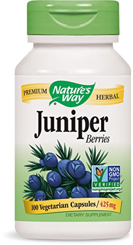 Product Cover Nature's Way Premium Herbal Juniper Berries, 850 mg per serving, 100 Capsules