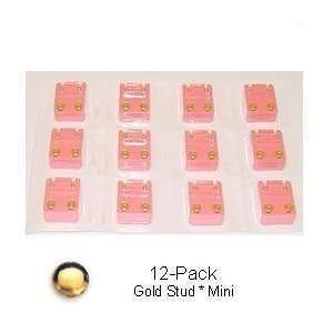 Product Cover Studex Sterilized Piercing Earrings * Ear Stud * Mini * Gold * Studs * 12 Pair Individually Packaged