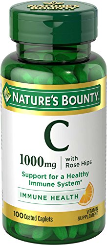 Product Cover Nature's Bounty Vitamin C 1000 mg w/Rose Hips, 100 Caplets