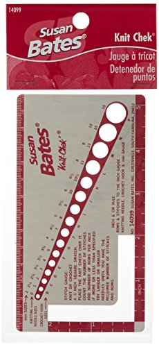 Product Cover Susan Bates 14099 Knit-Chek for Knitting Needle, 3 by 5-1/2-Inch
