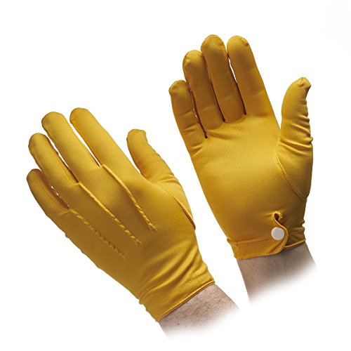 Product Cover Men's Nylon Stretch Gloves (Yellow)