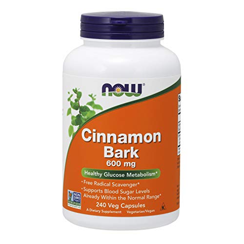 Product Cover Now Foods Cinnamon Bark 600mg, 240 Capsules