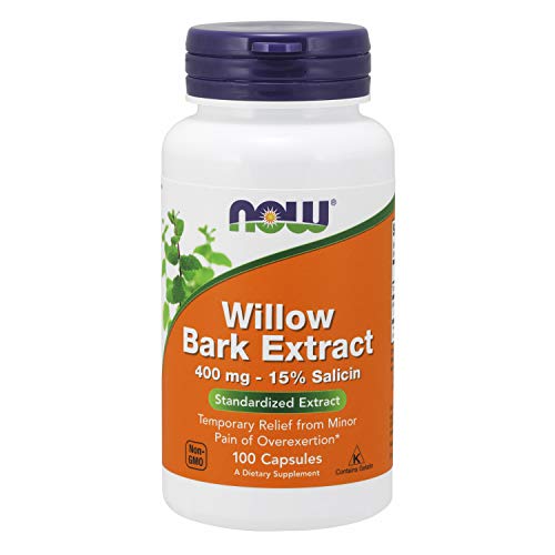 Product Cover NOW Supplemetns, White Willow Bark 400 mg, 100 Capsules