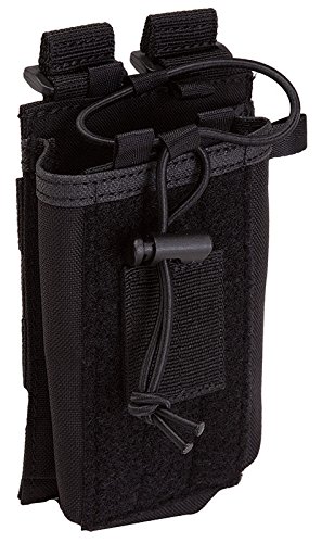 Product Cover 5.11 Radio Pouch Compatible with 5.11 Bags/Packs/Duffels, Style 58718, Black