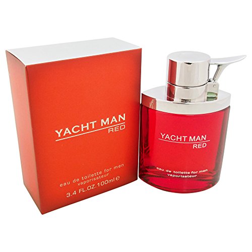 Product Cover Yacht Man Red by Myrurgia Eau De Toilette Spray for Men, 3.40 Ounce