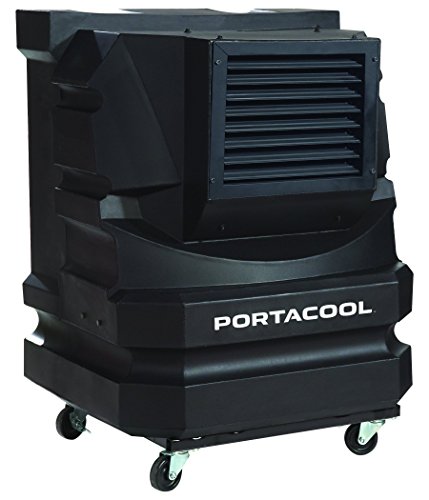 Product Cover Portacool PAC2KCYC01 Cyclone 3000 Portable Evaporative Cooler with 700 Square Foot Cooling Capacity, Black