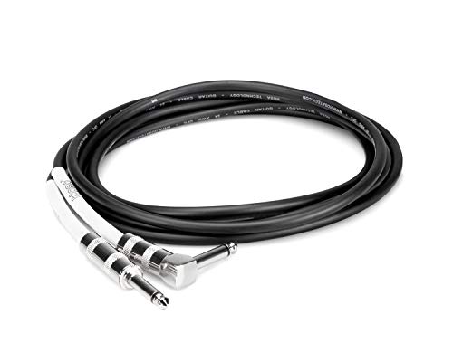 Product Cover Hosa Cable GTR220R Guitar Inst Cable wRight Angle Plug - 20 Foot