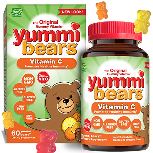 Product Cover Yummi Bears (Hero Nutritional Products) Yummi Bears Vitamin C, 60 Bears