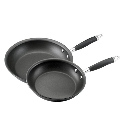 Product Cover Anolon Advanced Hard Anodized Nonstick 10-Inch and 12-Inch Skillets Twin Pack