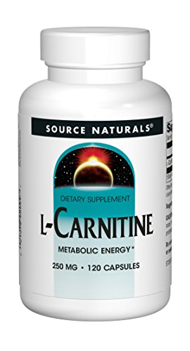 Product Cover Source Naturals L-Carnitine 250mg - 120 Capsules