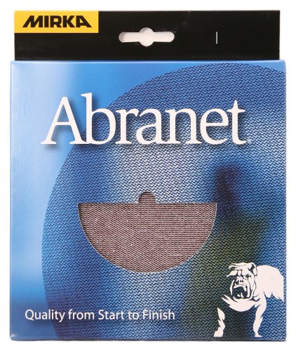 Product Cover Mirka 9A-232-APRP 5-Inch Abranet Assortment Pack, 1 Each P80 - P600, Pad Protector