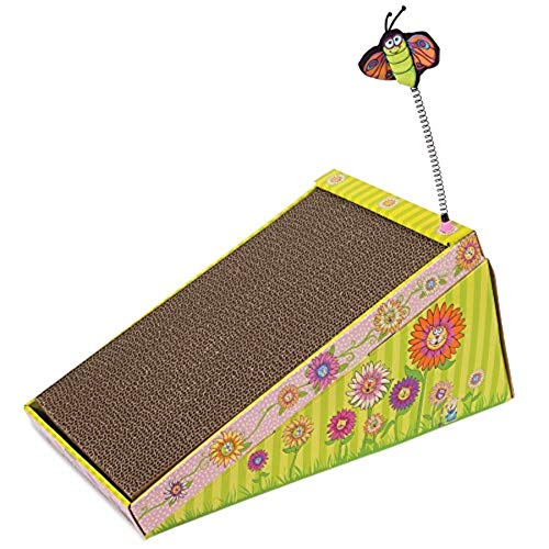Product Cover FATCAT Big Mama's Scratch 'n Play Ramp Reversible Cardboard Toy and Catnip Included