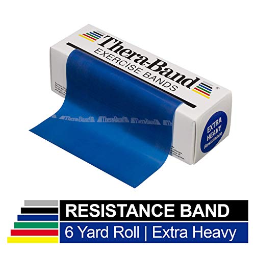 Product Cover TheraBand Resistance Bands, Level 4 - Intermediate, Blue