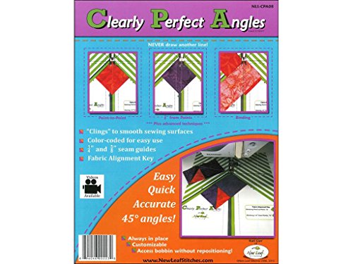 Product Cover New Leaf Stitches NLSCPA08 Clearly Perfect Angles Sewing Templates