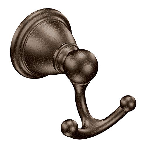 Product Cover Moen YB2203ORB Brantford Double Robe Hook, Oil-Rubbed Bronze