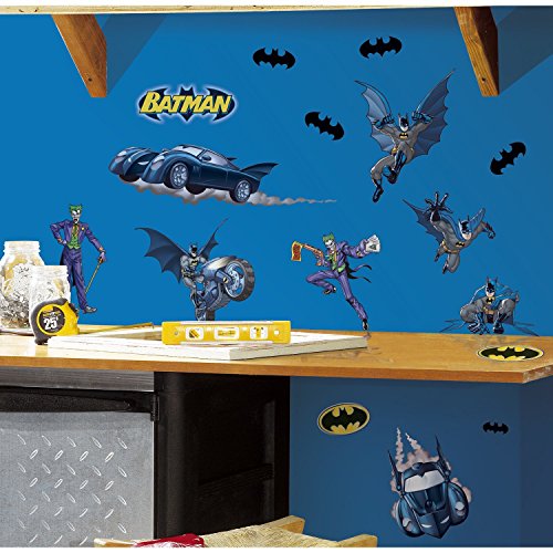 Product Cover RoomMates Batman Gotham Guardian Peel and Stick Wall Decals - RMK1148SCS