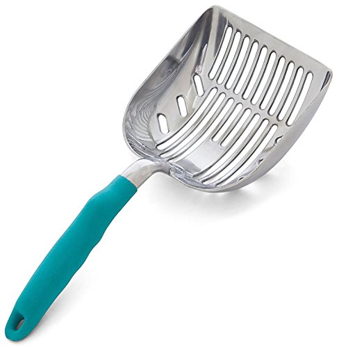 Product Cover DuraScoop Jumbo Cat Litter Scoop, All Metal End-to-End with Solid Core, Sifter with Deep Shovel, Multi-Cat Tested Accept No Substitute for the Original (colors may vary)