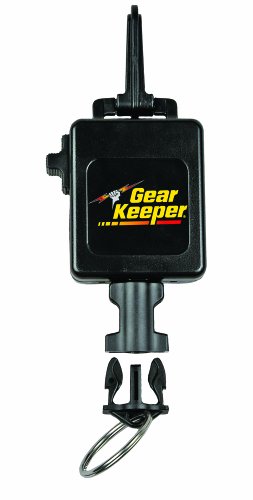 Product Cover Hammerhead Industries Gear Keeper Deluxe Locking Scuba Console Retractor RT3-5913-Secure Console at Hip or Chest Area-Durable Snap Clip Mount with Q/C-II Split Ring and Lanyard Accessory-Made in USA