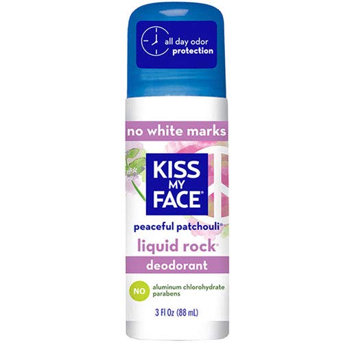 Product Cover Kiss My Face Deodorant Liquid Rock Roll On Patchouli 3 Ounce (88ml) (6 Pack)