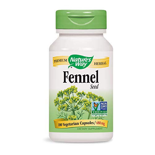 Product Cover Nature Way, Fennel Seed, 480 mg, 100 Capsules NWY-12700