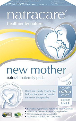 Product Cover Natracare Maternity Pads 2 Boxes, 10 Pads in Each Box (20 Pads Total)
