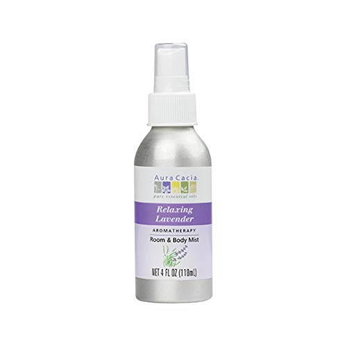 Product Cover Aura Cacia Relaxing Lavender Aromatherapy Room and Body Mist | 4 fl. oz.