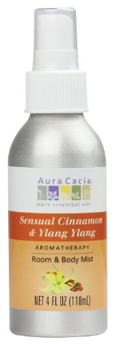 Product Cover Aura Cacia Room and Body Mist, Sensual Cinnamon and Ylang Ylang, 4 Fluid Ounce