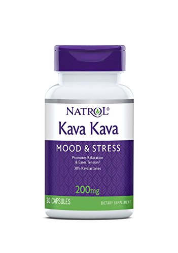 Product Cover Natrol Kava Kava 200mg Capsules, 30 Count
