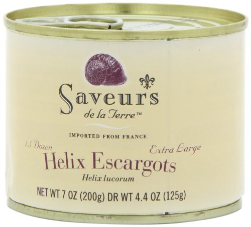 Product Cover Saveurs Helix Escargot, 1.5 Dozen, Net WT 7 oz(Pack of 3)
