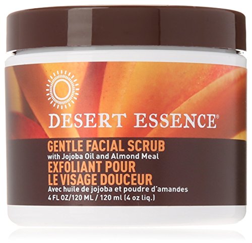 Product Cover Pack of 3 x Desert Essence Facial Scrub Gentle Stimulating - 4 fl oz