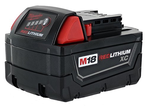 Product Cover Milwaukee 48-11-1828 Genuine OEM M18 3 Amp Hour 18V Lithium Ion XC Extended Capacity Battery with Redlink Intelligence and Extreme Weather Performance