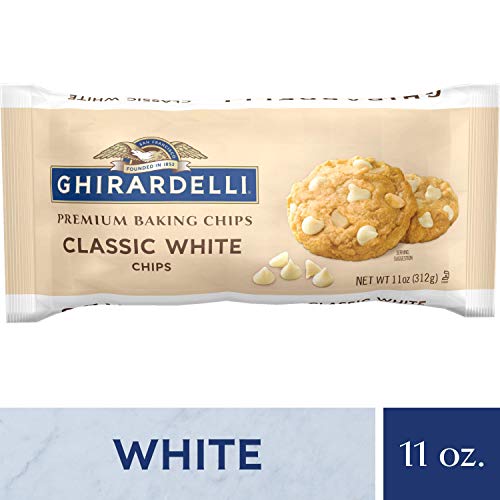 Product Cover Ghirardelli Baking Chips, Classic White, 11-Ounce Bags (Pack of 6)