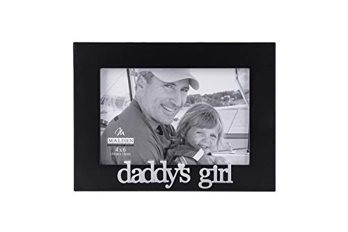 Product Cover Malden International Designs Daddy's Girl Expressions Picture Frame, 4x6, Black