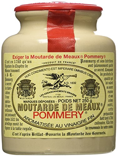 Product Cover Pommery Meaux Mustard Stone Jar, 8.8-Ounce