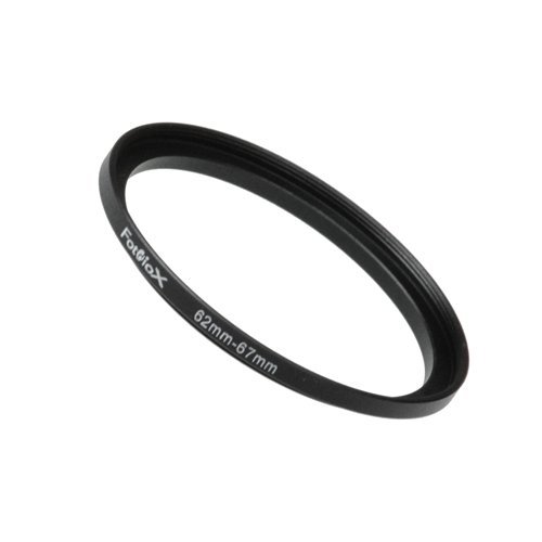 Product Cover Fotodiox Metal Step Up Ring, Anodized Black Metal 62mm-67mm