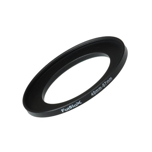Product Cover Fotodiox Metal Step Up Ring, Anodized Black Metal 49mm-67mm, 49-67 mm