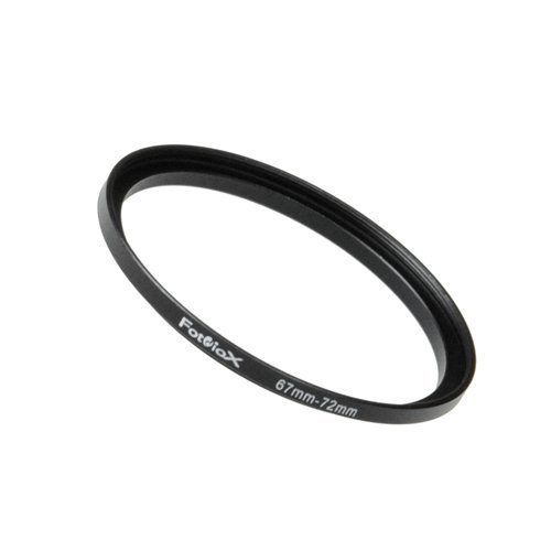 Product Cover Fotodiox Metal Step Up Ring, Anodized Black Metal 67mm-72mm
