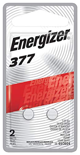 Product Cover Energizer Silver Oxide 377 Batteries (2 Battery Count) - Packaging May Vary