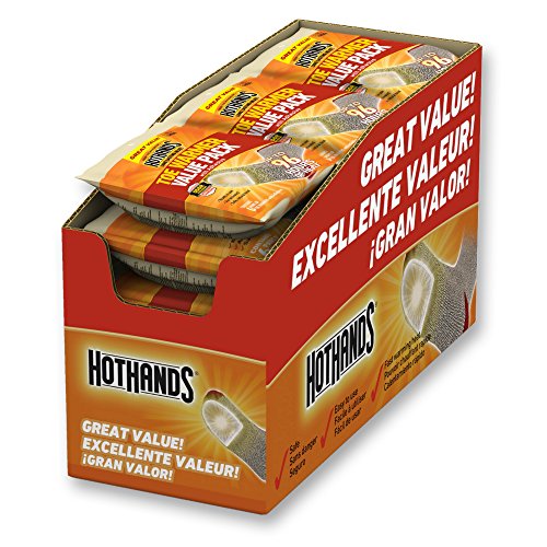 Product Cover HotHands Toe Warmers - Long Lasting Safe Natural Odorless Air Activated Warmers - Up to 8 Hours of Heat - 72 Pair