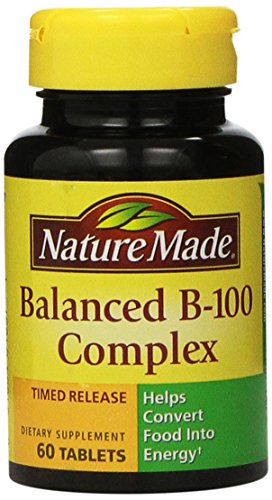 Product Cover Nature Made Time-Release Balanced B-100, 60 Tablets (Pack of 2)