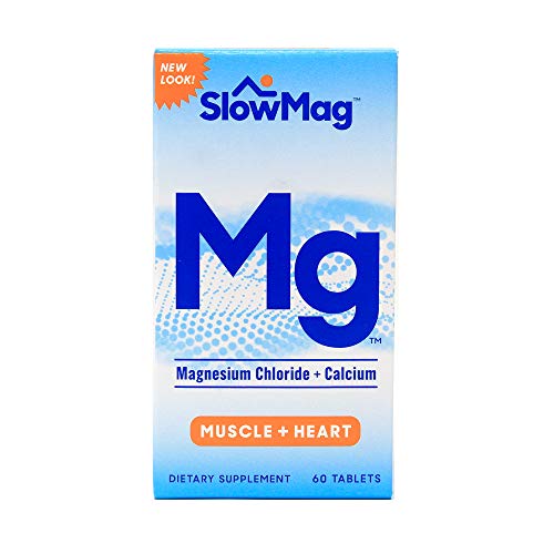 Product Cover Slow-Mag Magnesium Chloride with Calcium, Tablets, 60 tablets (Pack of 2)