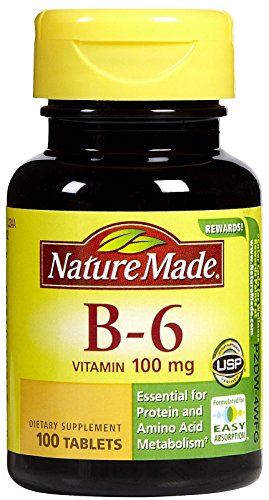 Product Cover Nature Made Vitamin B6 100 mg Tabs, 100 ct