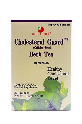 Product Cover Pack of 4 x Health King Cholesterol Guard Herb Tea - 20 Tea Bags