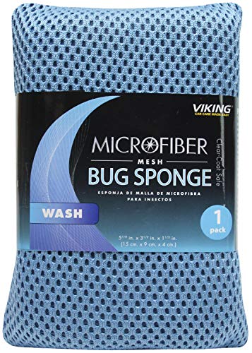 Product Cover Viking 845100  Mesh Bug Cleaning Wash Sponge - 4 Inch x 6 Inch
