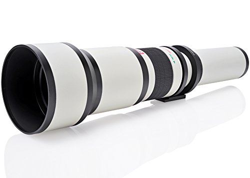 Product Cover Opteka 650-1300mm (with 2X- 1300-2600mm) Telephoto Zoom Lens for Nikon D5, D4, D850, D810, D800, D750, D610, D600, D7500, D7200, D7100, D5600, D5500, D5300, D5200, D3400 and D3300 Digital SLR Cameras
